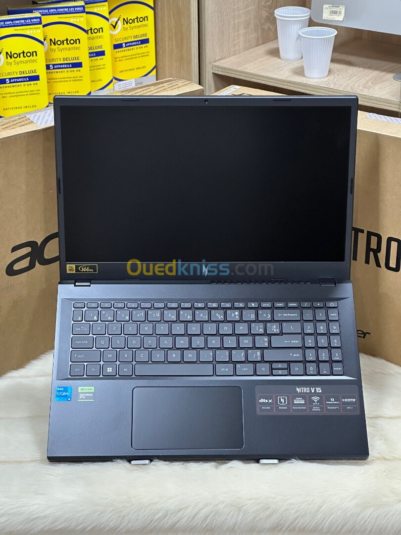 ACER NITRO V15 ANV15 I5 13420H 16GO DDR5 512GO SSD NVIDIA GEFORCE RTX2050 4GO NEUF SOUS EMBALLAGE 