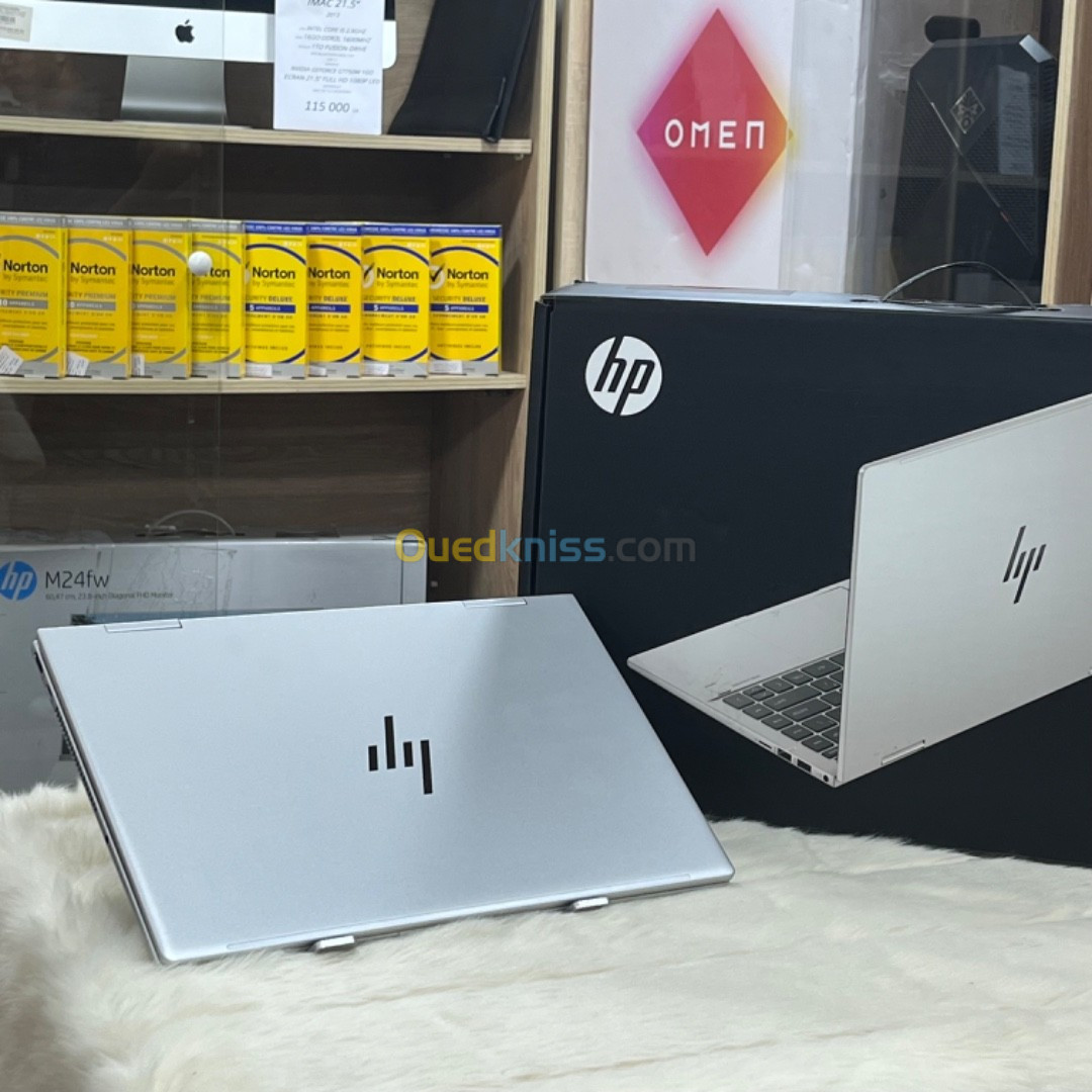 HP ENVY X360 2IN1 INTEL CORE 5 120U RAM 8GO 512 SSD ECRAN 14 FULL HD 1080 TACTILE CONVERTIBLE WIN 11