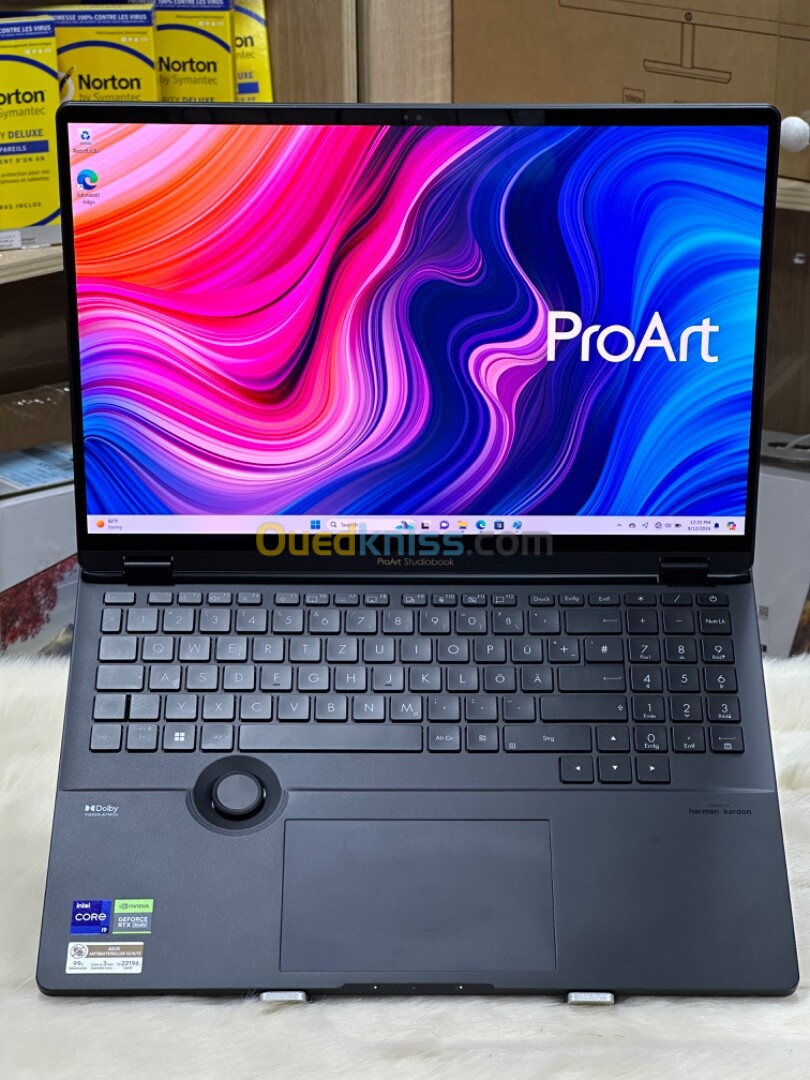 ASUS PROART STUDIOBOOK H7604JV I9 13980HX 32GO 2TO SSD NVME NVIDIA GEFORCE RTX4070 8GO 4K OLED TOUCH