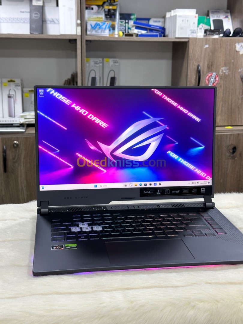 ASUS ROG STRIX G15 G513RC AMD RYZEN 7 6800HS 16GO DDR5 512GO SSD NVME NVIDIA GEFORCE RTX3050 4GO