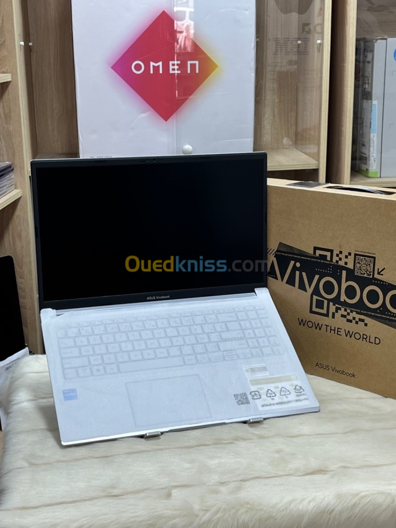 ASUS VIVOBOOK 15 I5 1235U RAM 8GO 512 SSD ECRAN 15.6 WIN 11 PRO NEUF SOUS EMBALLAGE 