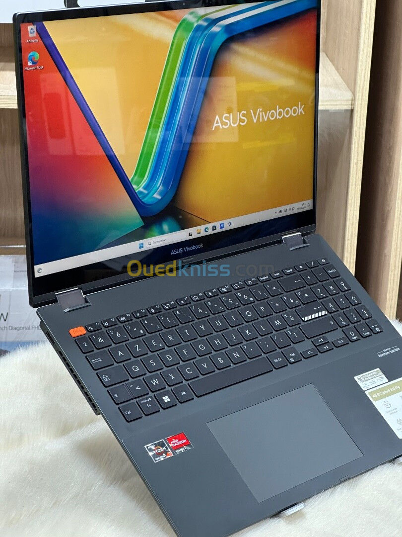 ASUS VIVOBOOK S16 FLIP TN3604YA AMD RYZEN 7 7730U 16GO 1TO SSD NVME TACTILE X360