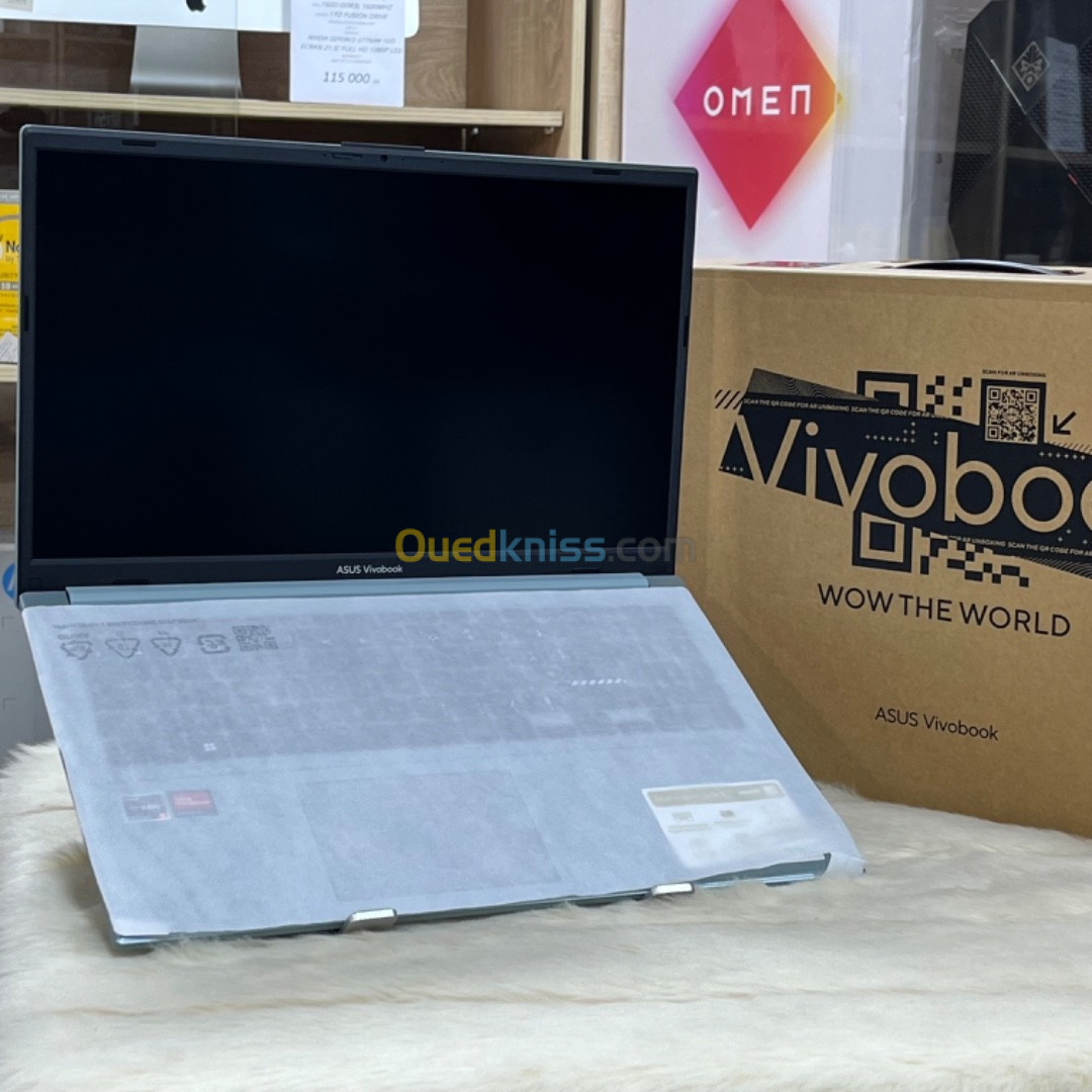 ASUS VIVOBOOK GO RYZEN 5 7520U 8GO 512 SSD ECRAN 15 win 11 PRO NEUF SOUS EMBALLAGE 