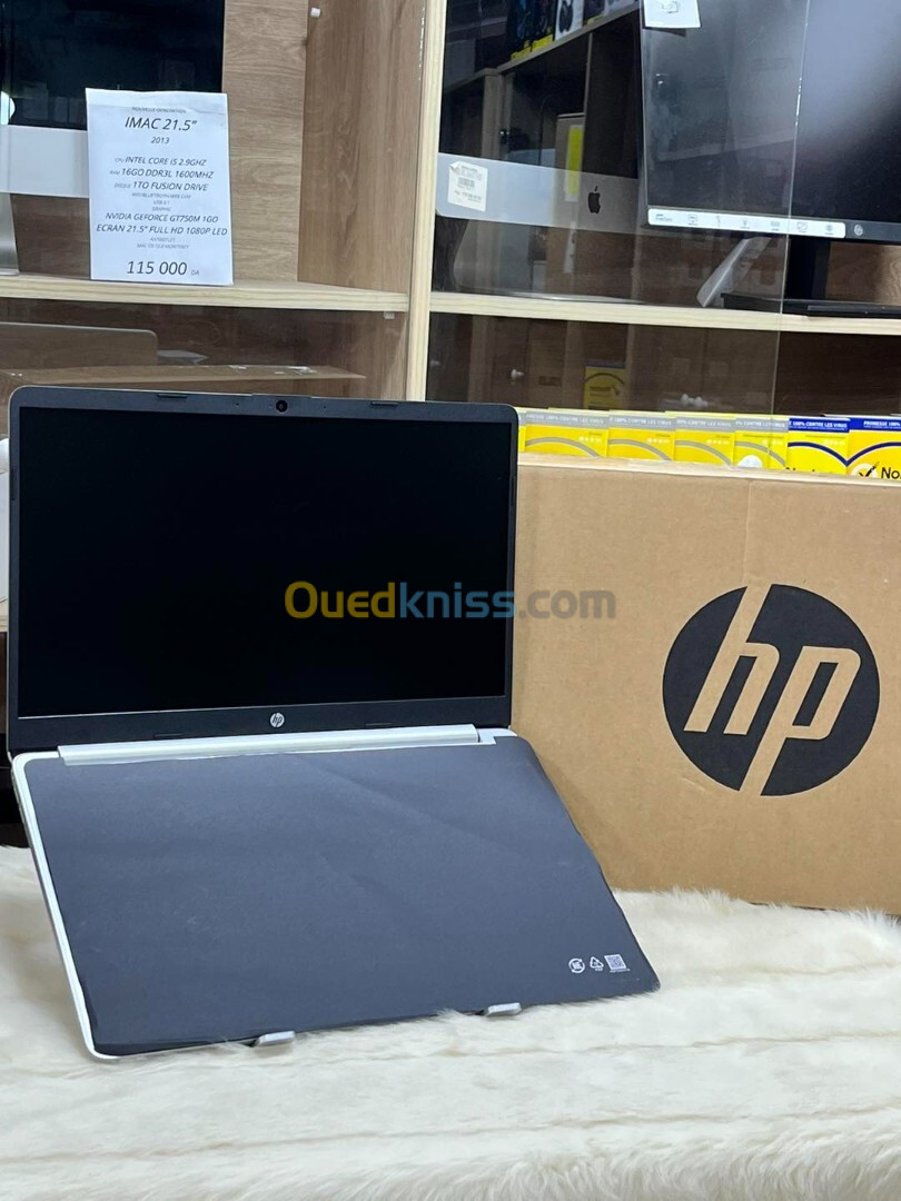 HP LAPTOP 15 FQ5340TU I3 1215U 8GO 256GO SSD ECRAN 15.6" FULL HD 1080P LED WINDOWS 11 PRO 