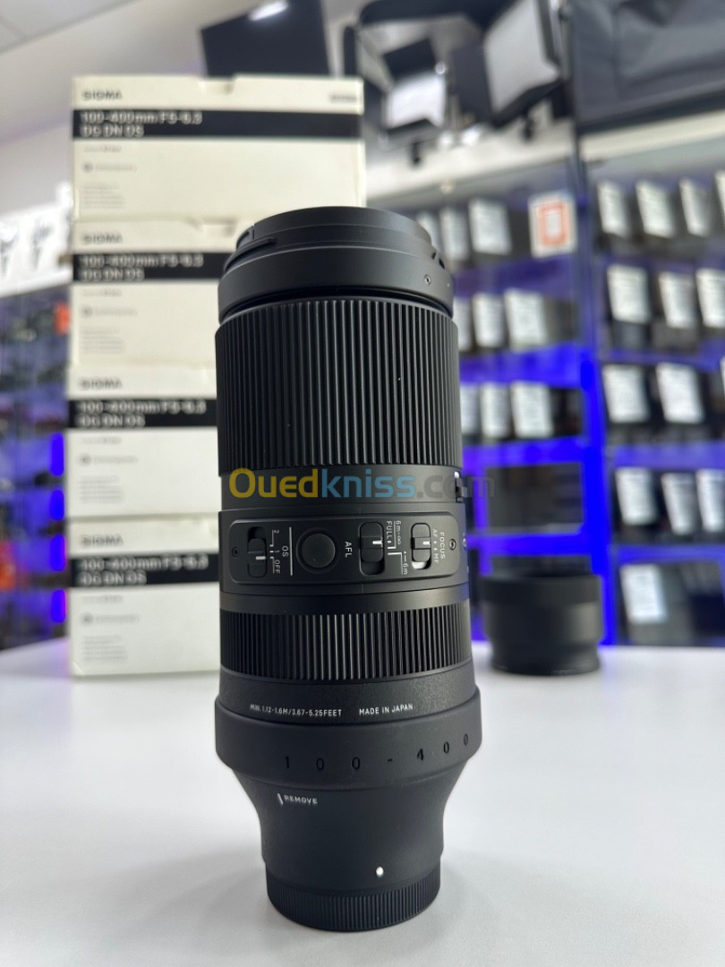 Objectif Sigma 100-400mm F5-6,3 DG DN OS pour SONY E-Mount NEUF SOUS EMBALLAGE