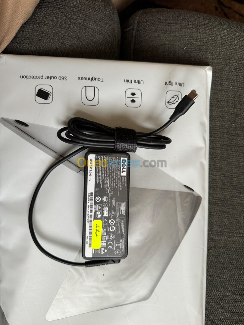 Chargeur typec lenovo dell hp 65w