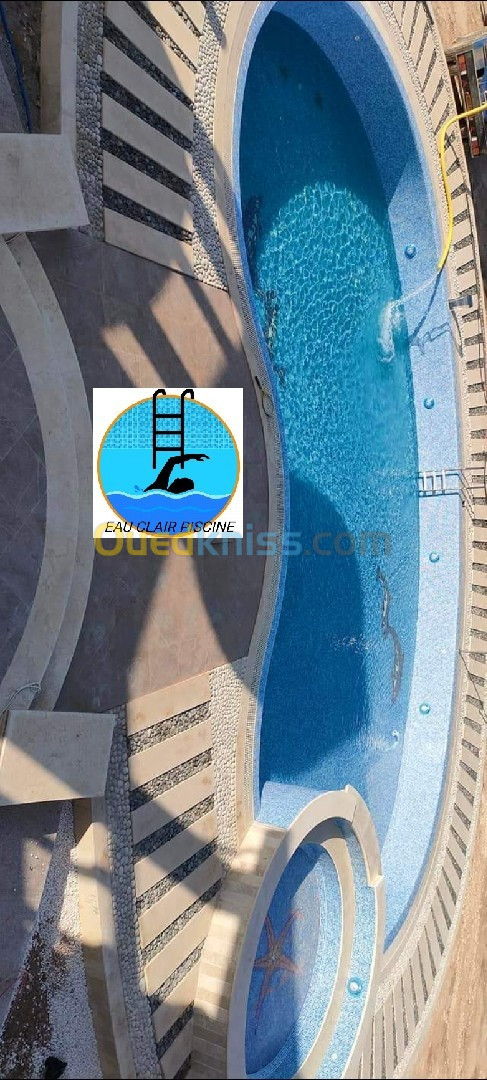 RÉALISATION DES PISCINES مسابح منزلية 