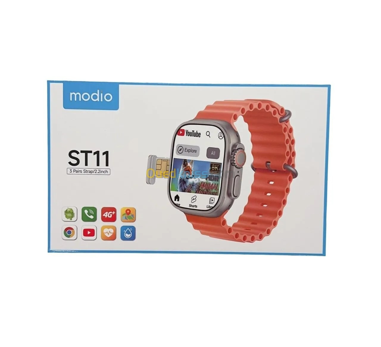 Smartwatch Modio st11 black