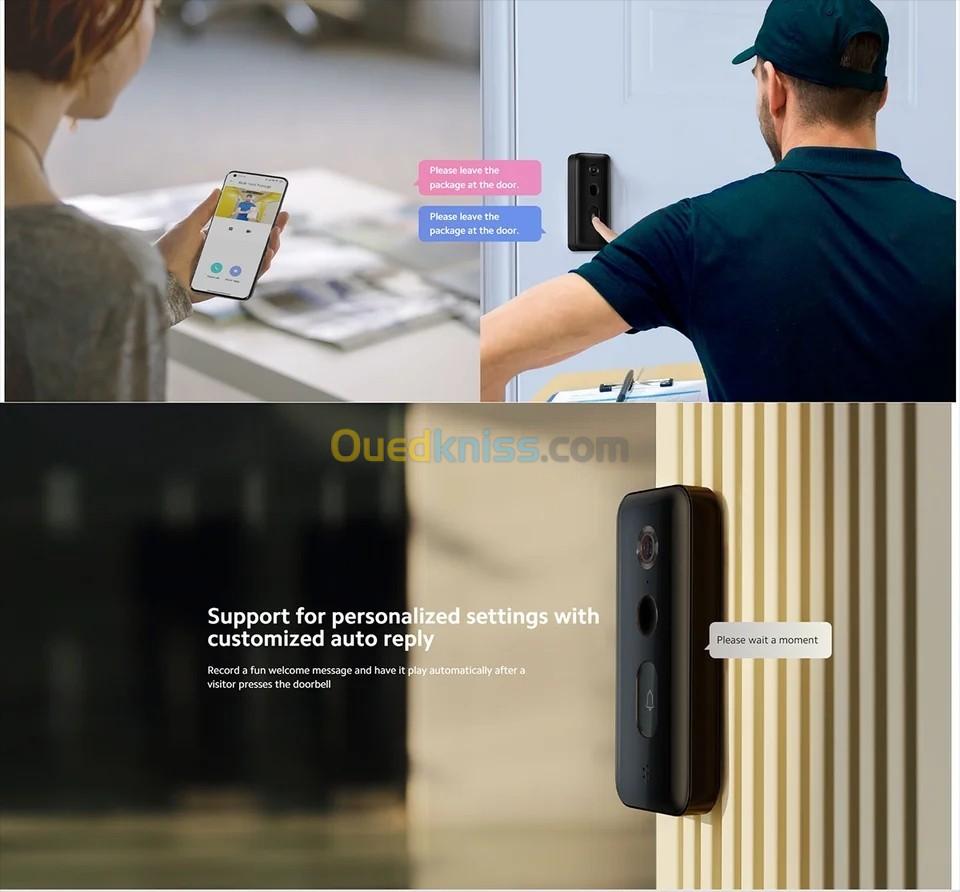 Xiaomi smart doorbell 3 visiophone 