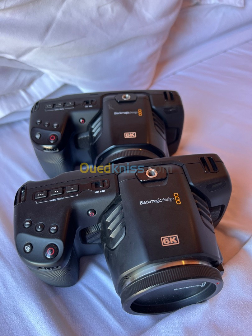 Blackmagic 6k bmpcc x2