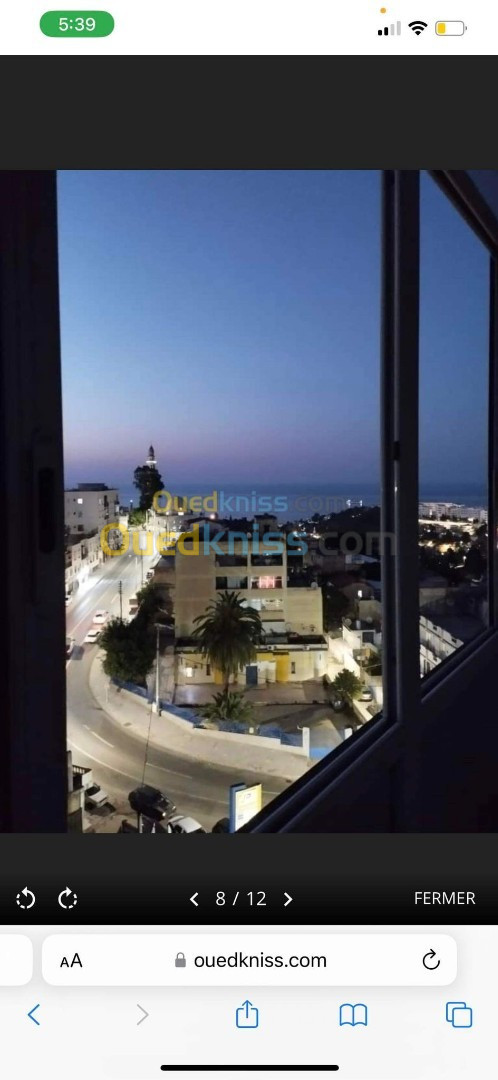 Vente Appartement F03 Alger El biar