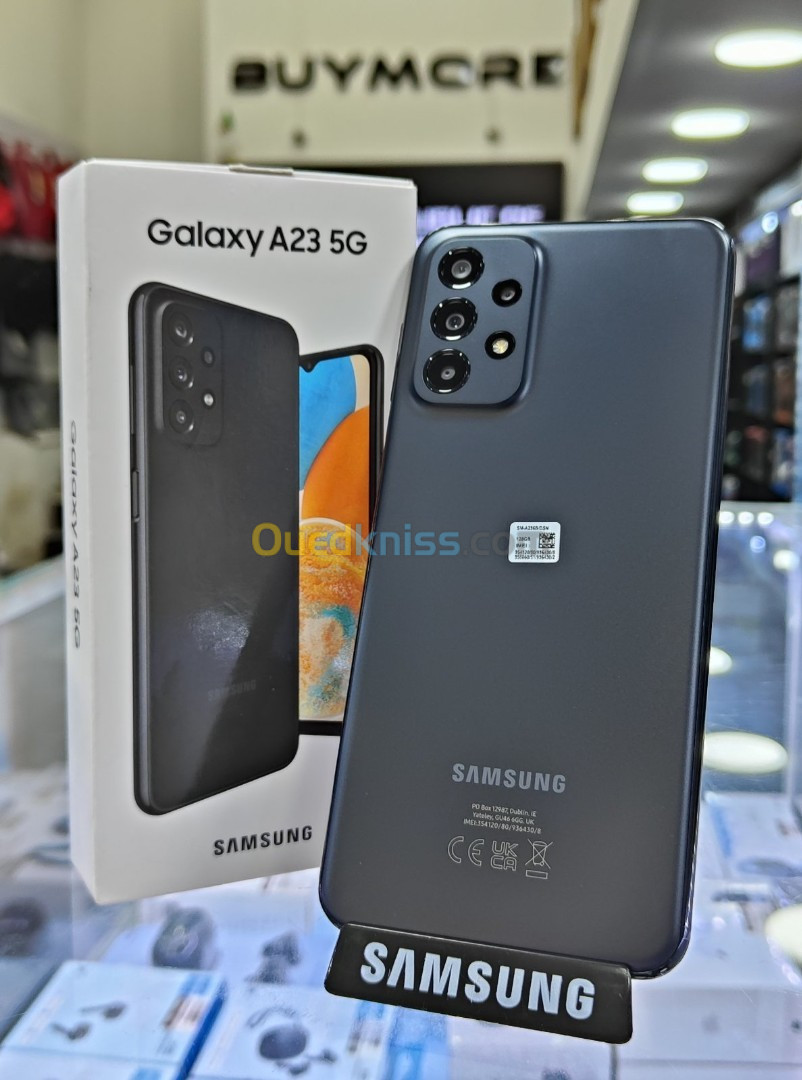 SAMSUNG Galaxy A23 5G (128GB + 4GB) Unlocked Worldwide Latin Version (Only  T-Mobile/Mint/Metro USA Market) 6.6 50MP Quad Camera + (w/Fast Car