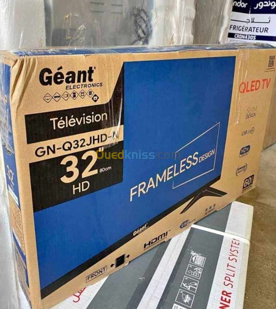 Promotion télévision Géant 32 pouces qled