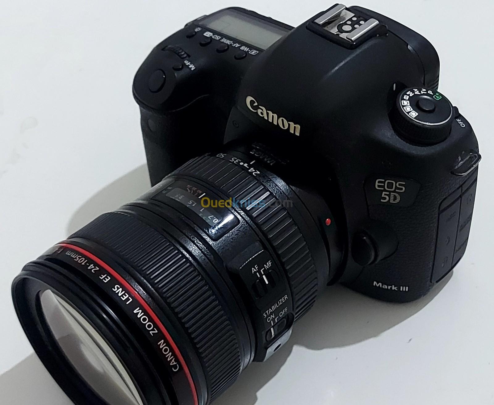 Canon 5D mark iii  + objectif 24 105 