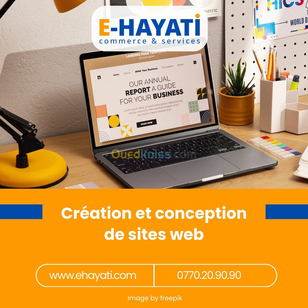 Création et conception de sites web