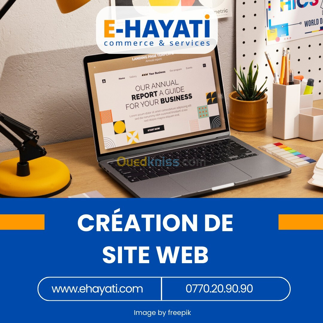 Création de site web