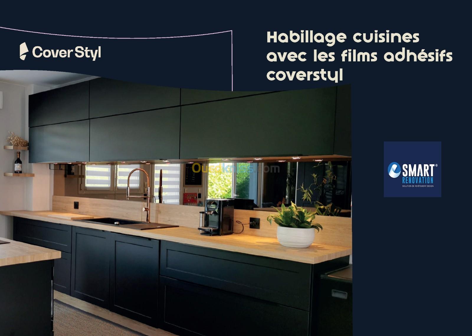 FILM DE RENOVATION DE CUISINE COVER STYL 