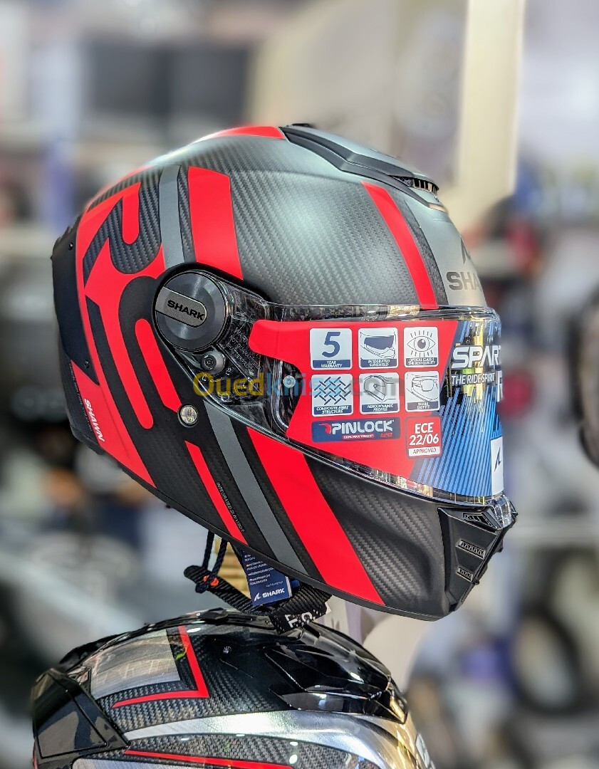 Casque moto intégral Shark Spartan RS  carbon