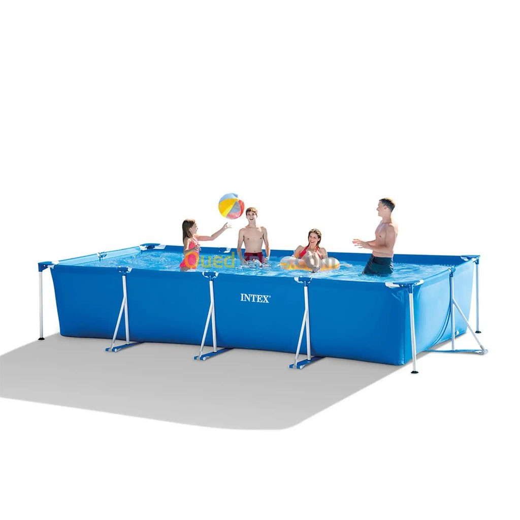  INTEX Piscine Rectangulaire Frame Pool Set 450x220x84 cm 28274NP