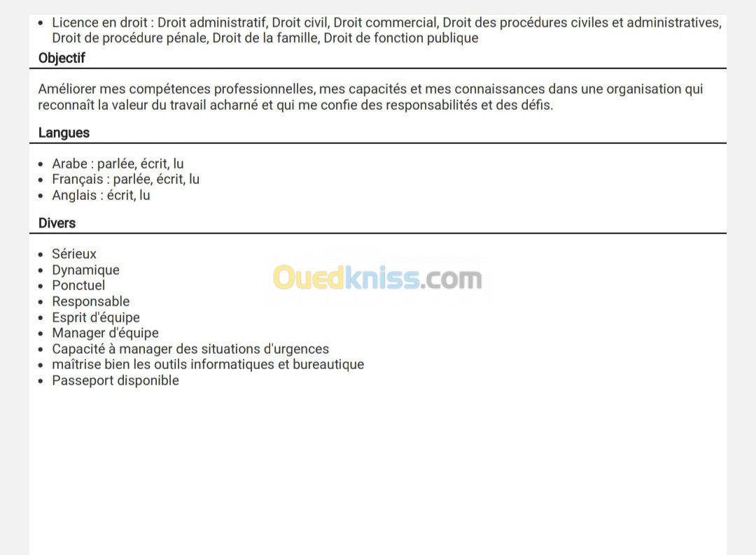 Juriste , claire d'avocat , claire de notaire , claire huissier de justice , administrateur