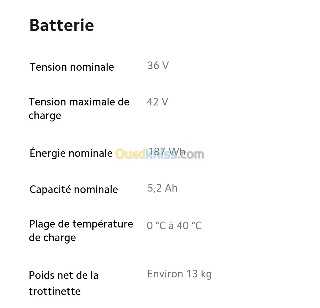 Trotinette Xiaomi 3 Lite 