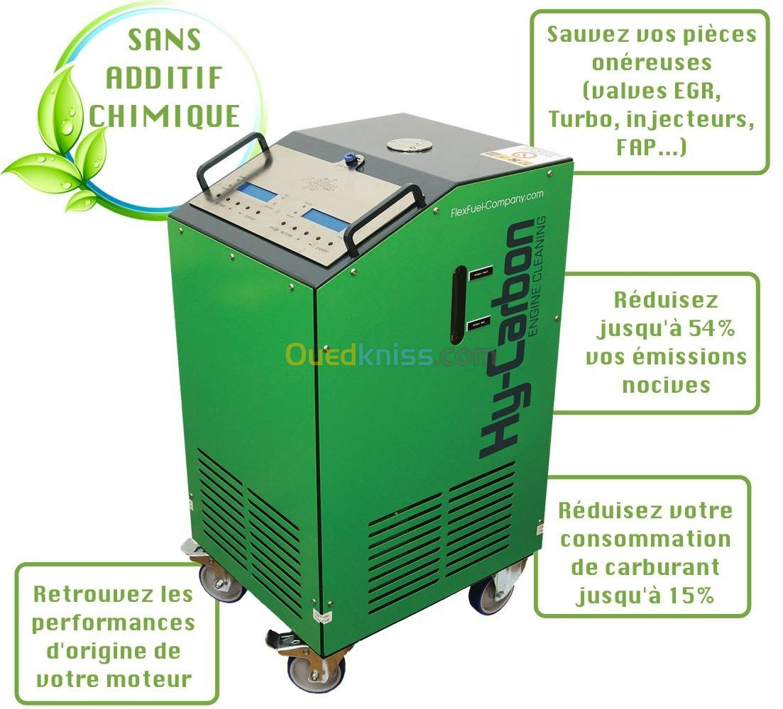 Decalaminage (nettoyage moteur a l'hydrogène)