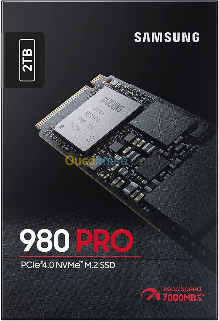 SAMSUNG 980 PRO PCIe 4.0 NVMe M.2 SSD 2TB