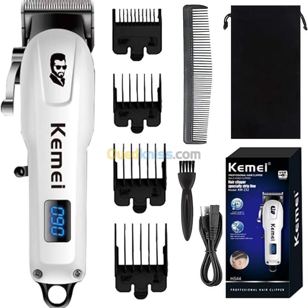 tondeuse kemei 232 rechargeable 