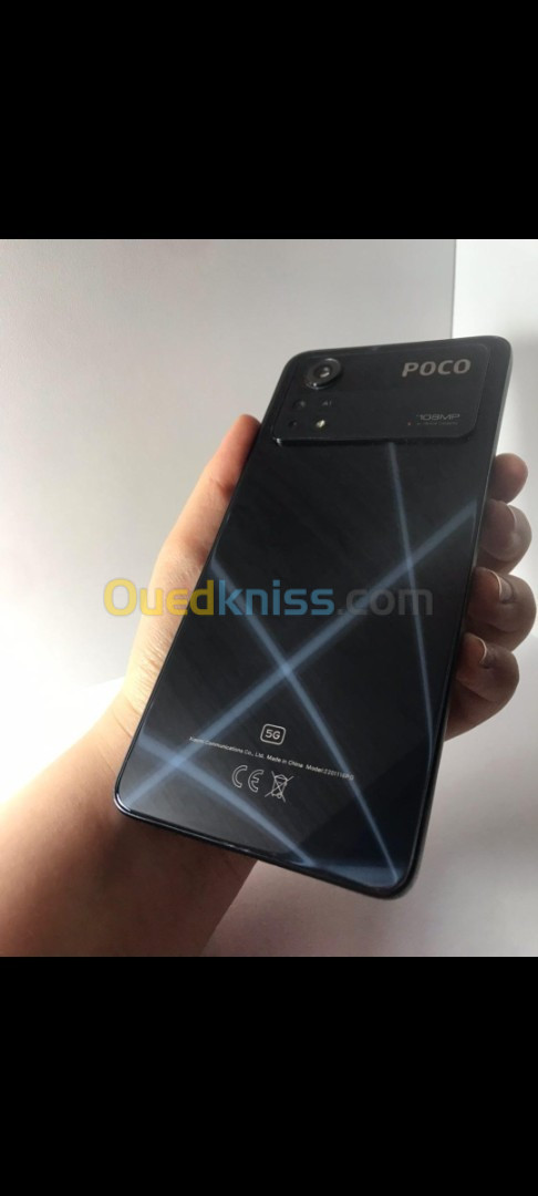 POCO X4 PRO 5G (فيه قبشة خفييفة avec la boite) POCO