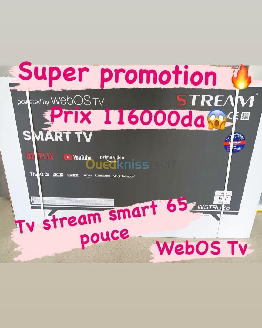 Promotion tv stream 65 pouce 