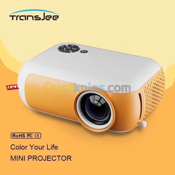 A10 LED Projecteur Home Cinéma Portable Théâtre 3D MINI Vidéoprojecteur Jeu Beamer 4K 1080P 