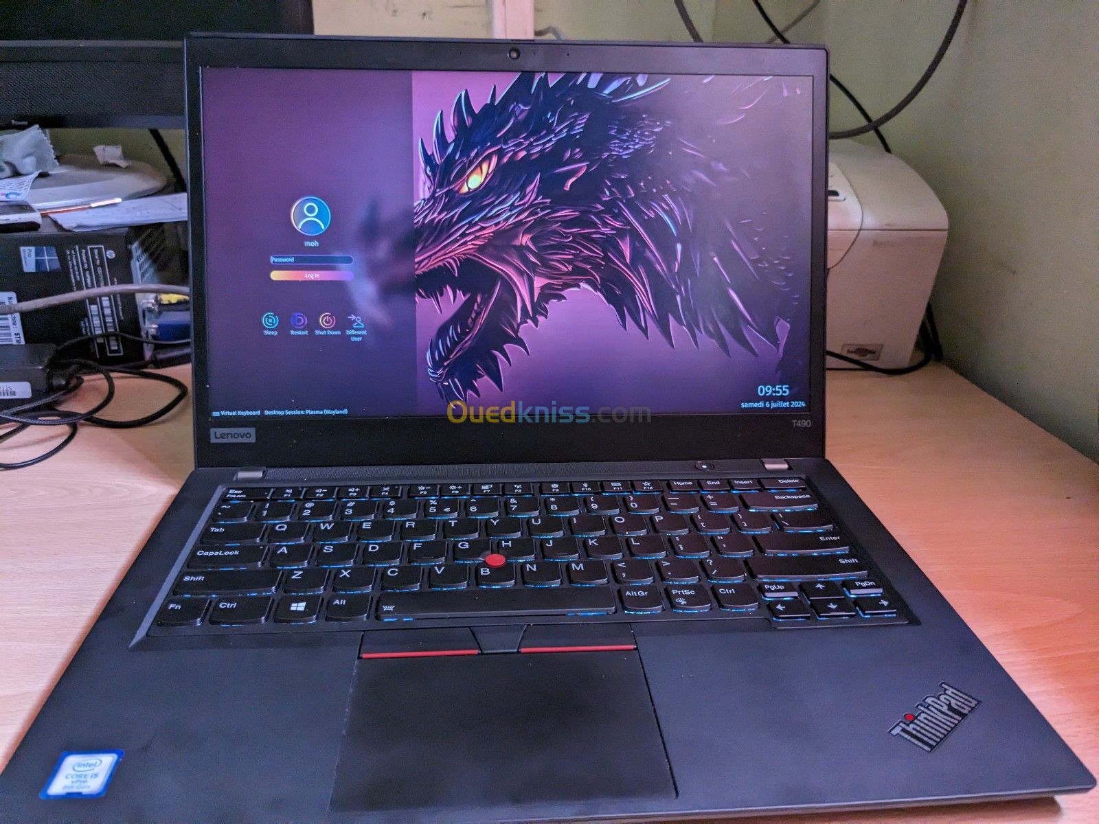 LENOVO THINKPAD T490 i5 8th Gen Tactile 8GB RAM 256Gb SSD