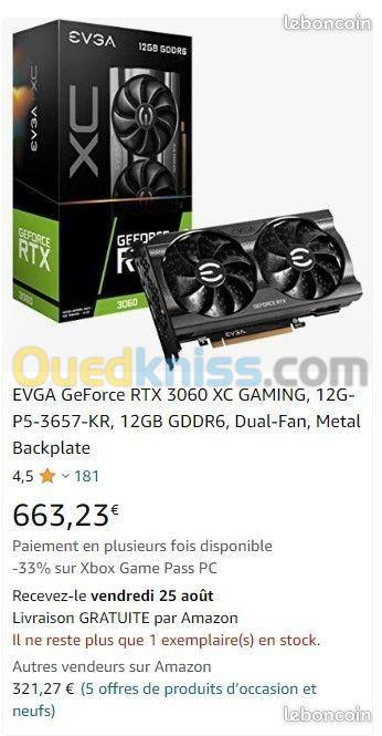 RTX 3060 XC 12GB EVGA