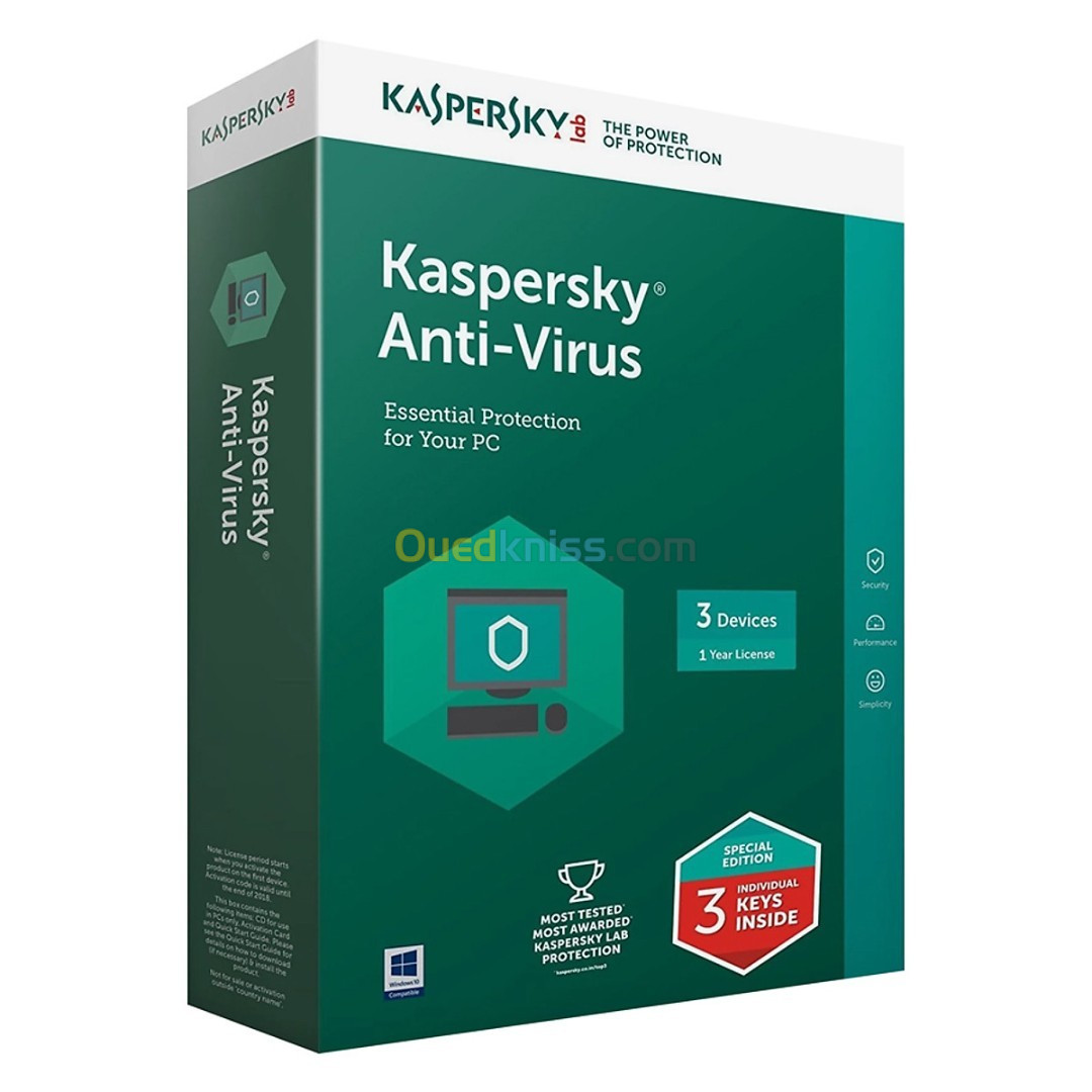 Licences professionnelles Kaspersky 