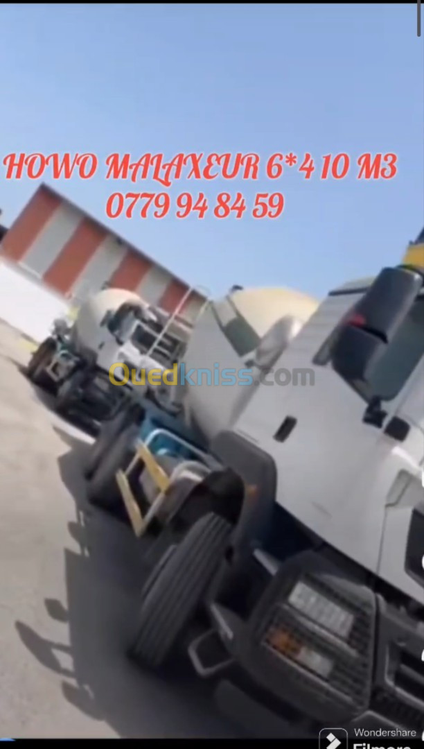 HOWO CAMION MALAXEUR BETON 6*4 et 8*4 2024