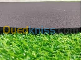 tapis gomme pour salle de sport