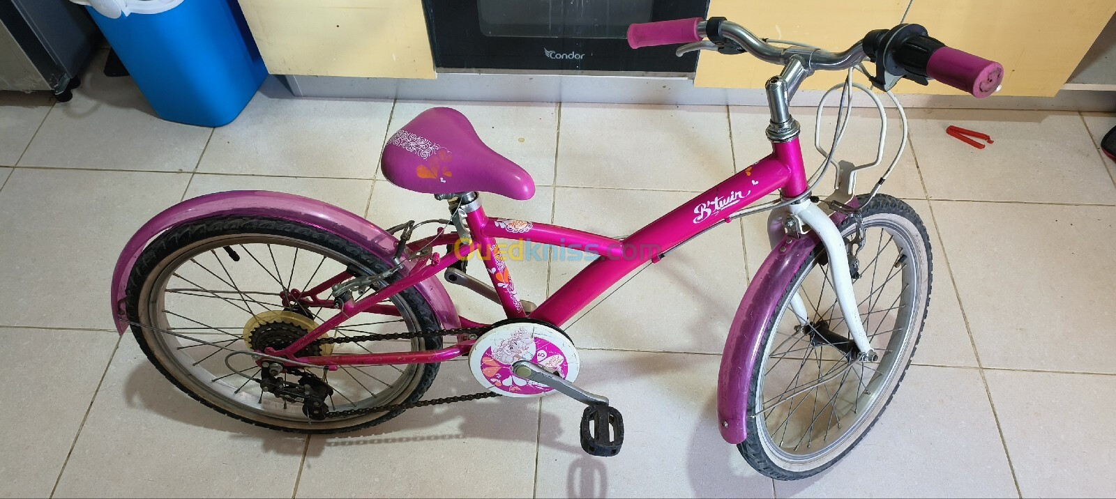 Vélo enfant bitwin Rose