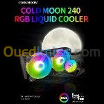 Refroidisseur COOLMOON AR240 2 ventilos RGB