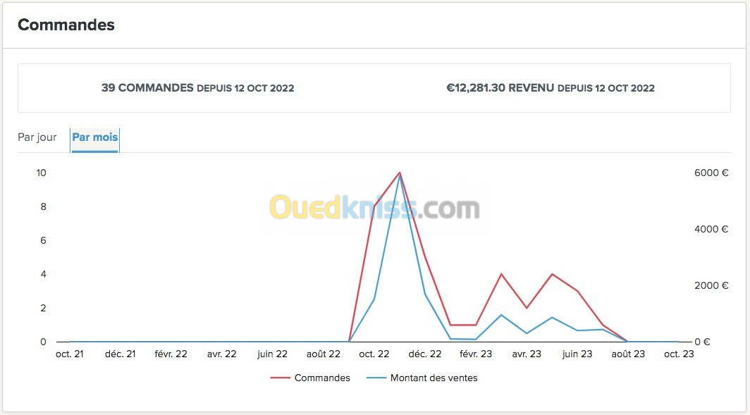 Site e-Commerce prêt à l'emploi à remettre