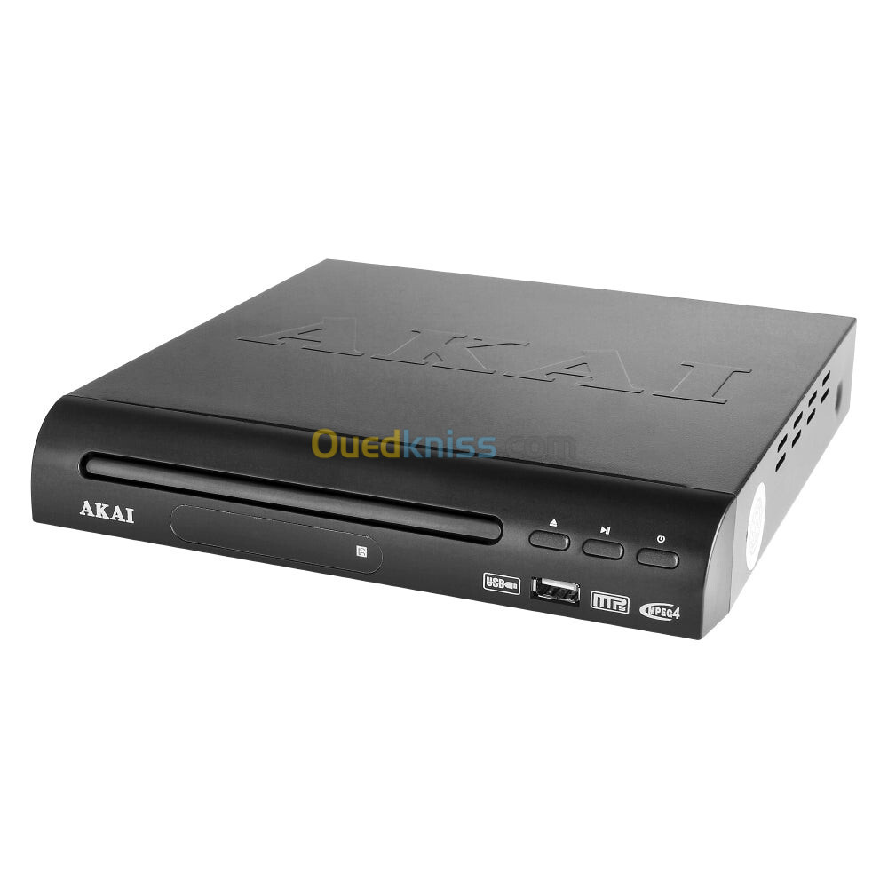 Lecteur DVD compact Akai avec USB Noir