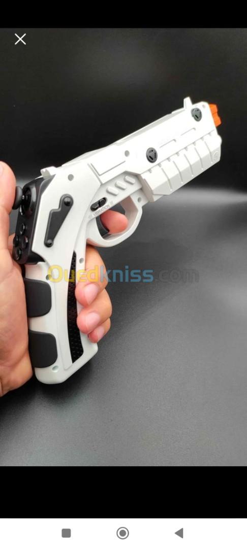 Pistola Arma Gamer Android Ios Ipega Revolver Celular Gamer