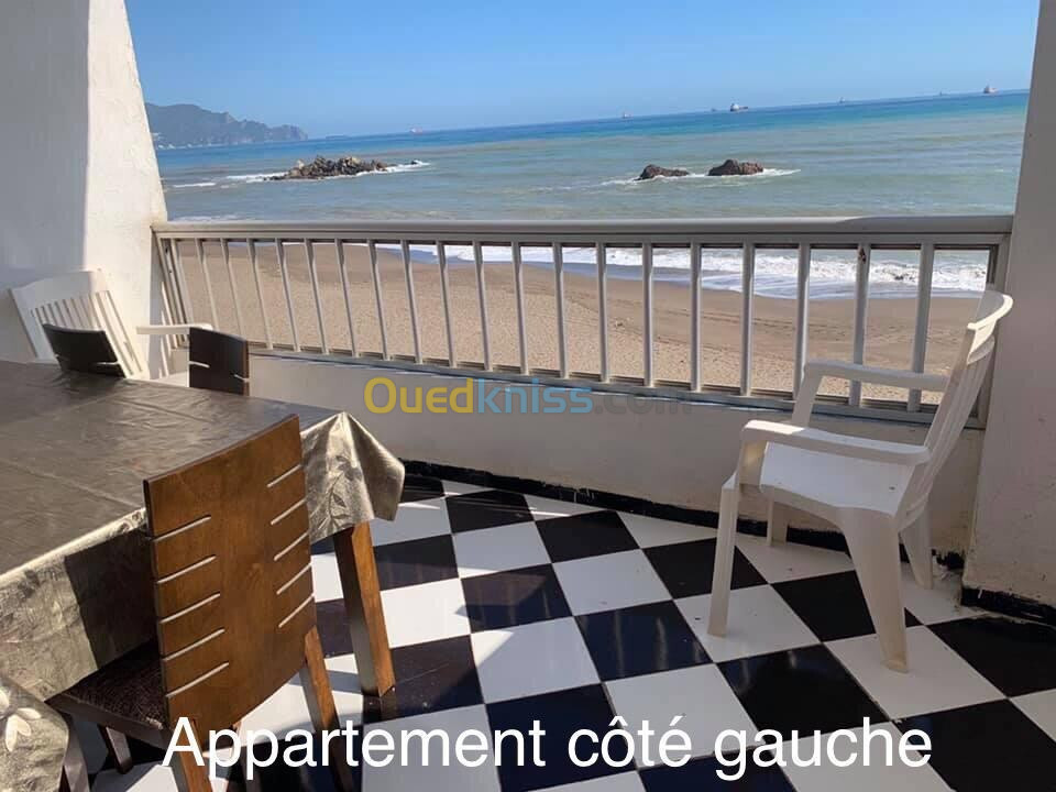 Location vacances Appartement F2 Béjaïa Tichy