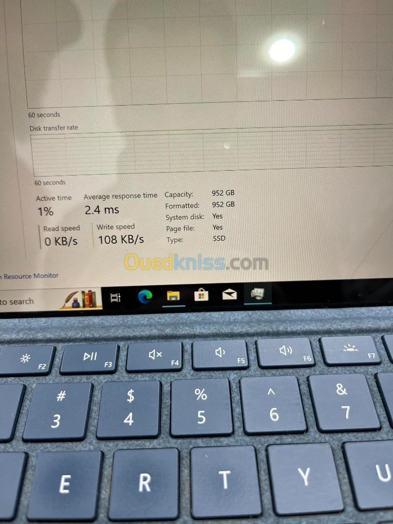 Surface pro 2017 i7 8eme 16go Ram 1tb mech9o9 fe zdaj Ssd