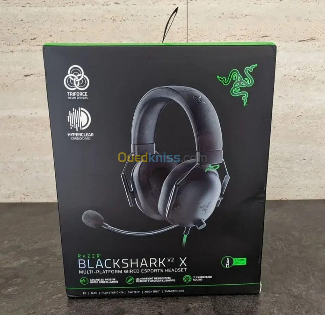 Casque Razer blackshark v2 x