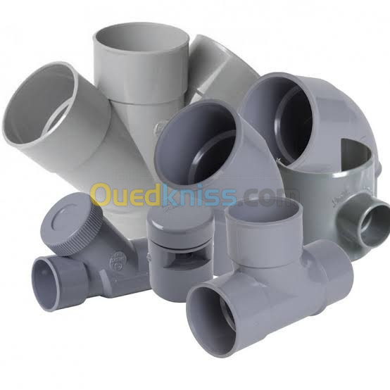 Tube en pvc blanc et gris pn4 pn6 pn10 pn16