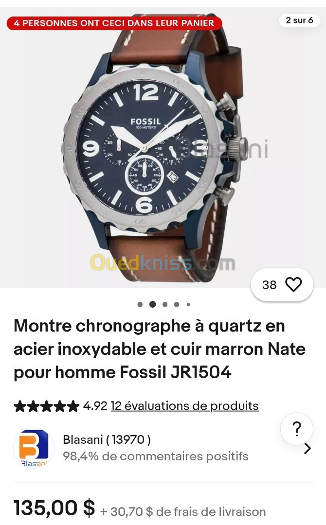 Montre Fossil Original 