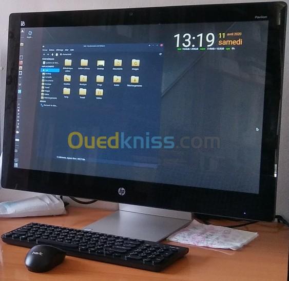 HP AIO 27" i5-6ème 1To SSD 16Go RAM Radeon R7-A360 4 Go