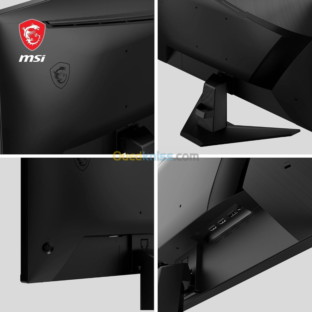 MSI G255F Écran gaming FHD 24,5 pouces - Dalle Rapid IPS 1920 x 1080, 180 Hz / 1ms