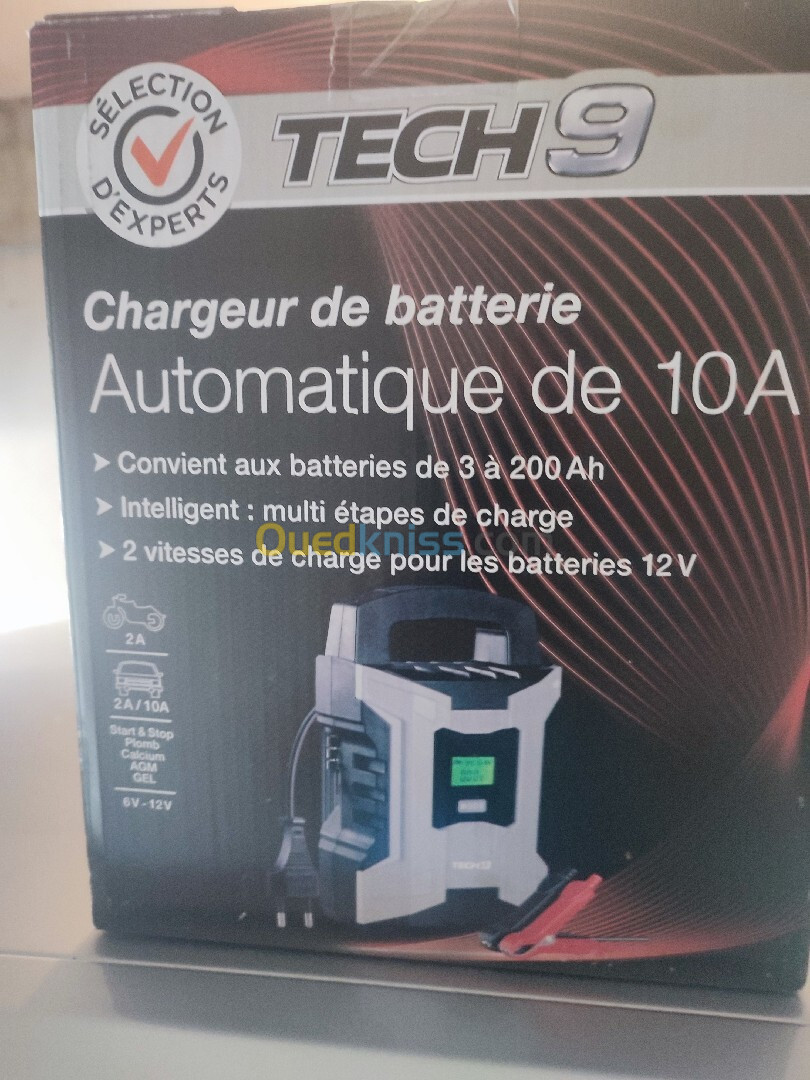 Chargeur de batterie de voiture booster 