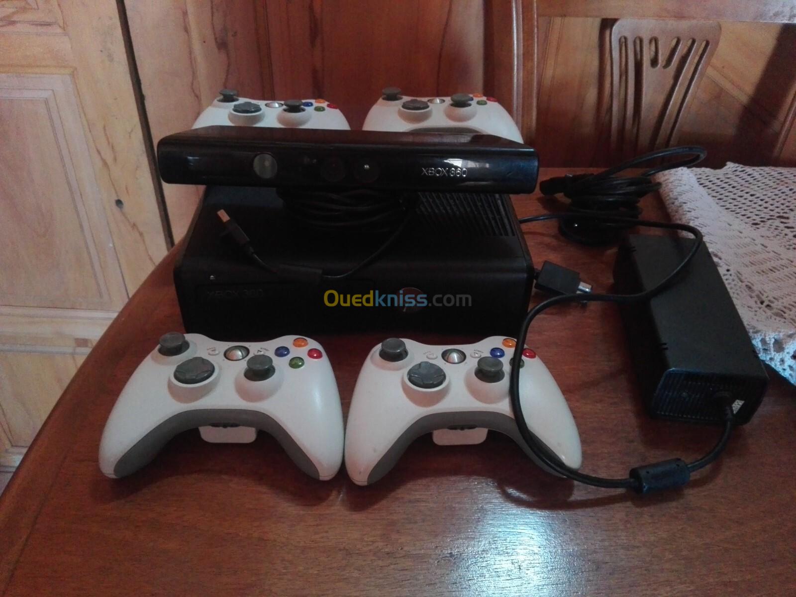 Xbox 360 s avec 4 manette original plus kinect